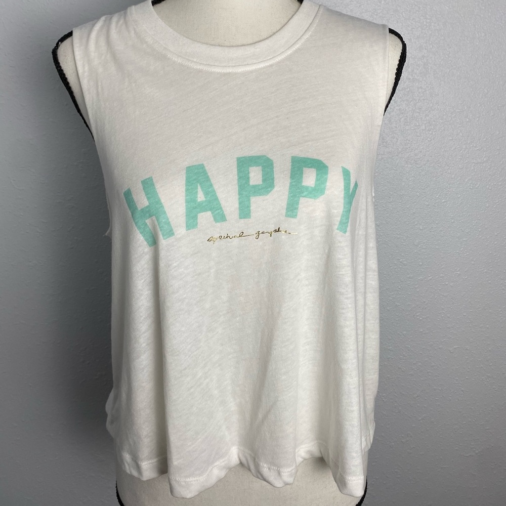 Spiritual Gangster Happy Crop Tank